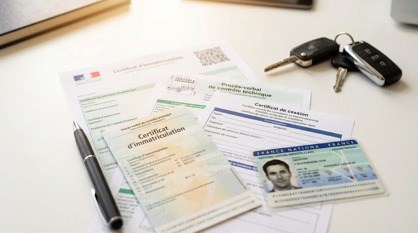 Documents pour achat voiture occasion : guide complet
