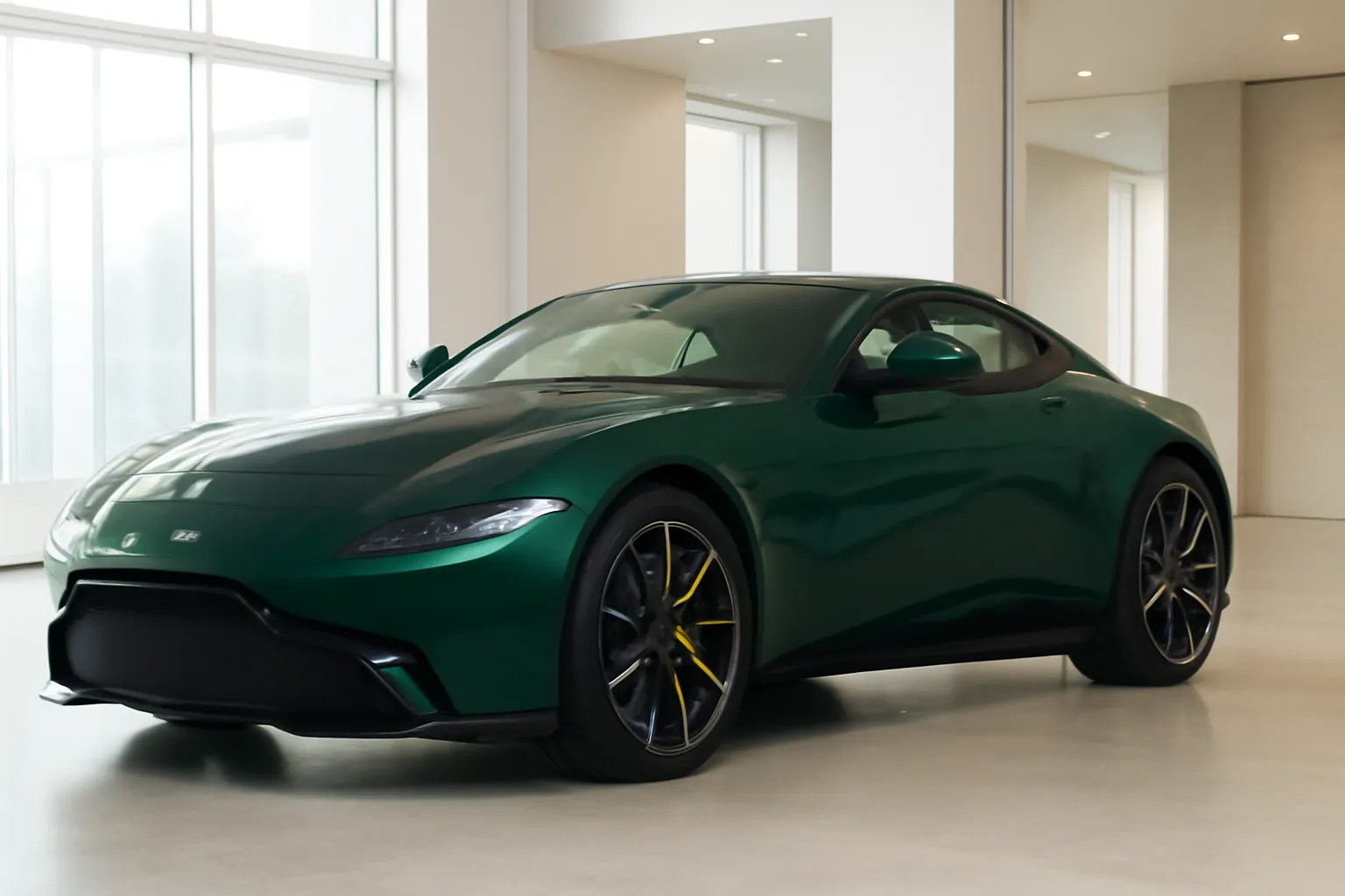 Aston Martin — illustration éditoriale