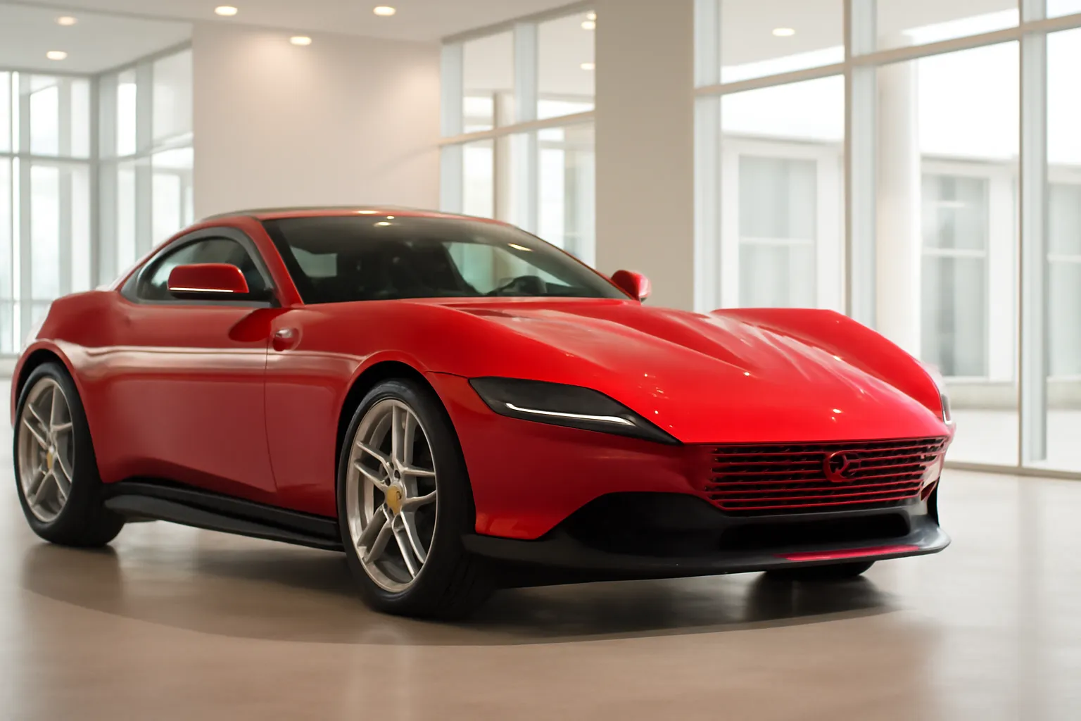 Ferrari — illustration éditoriale