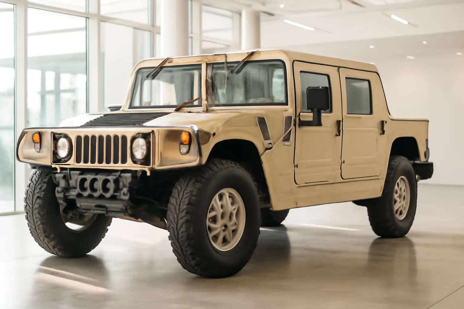 Hummer — illustration éditoriale