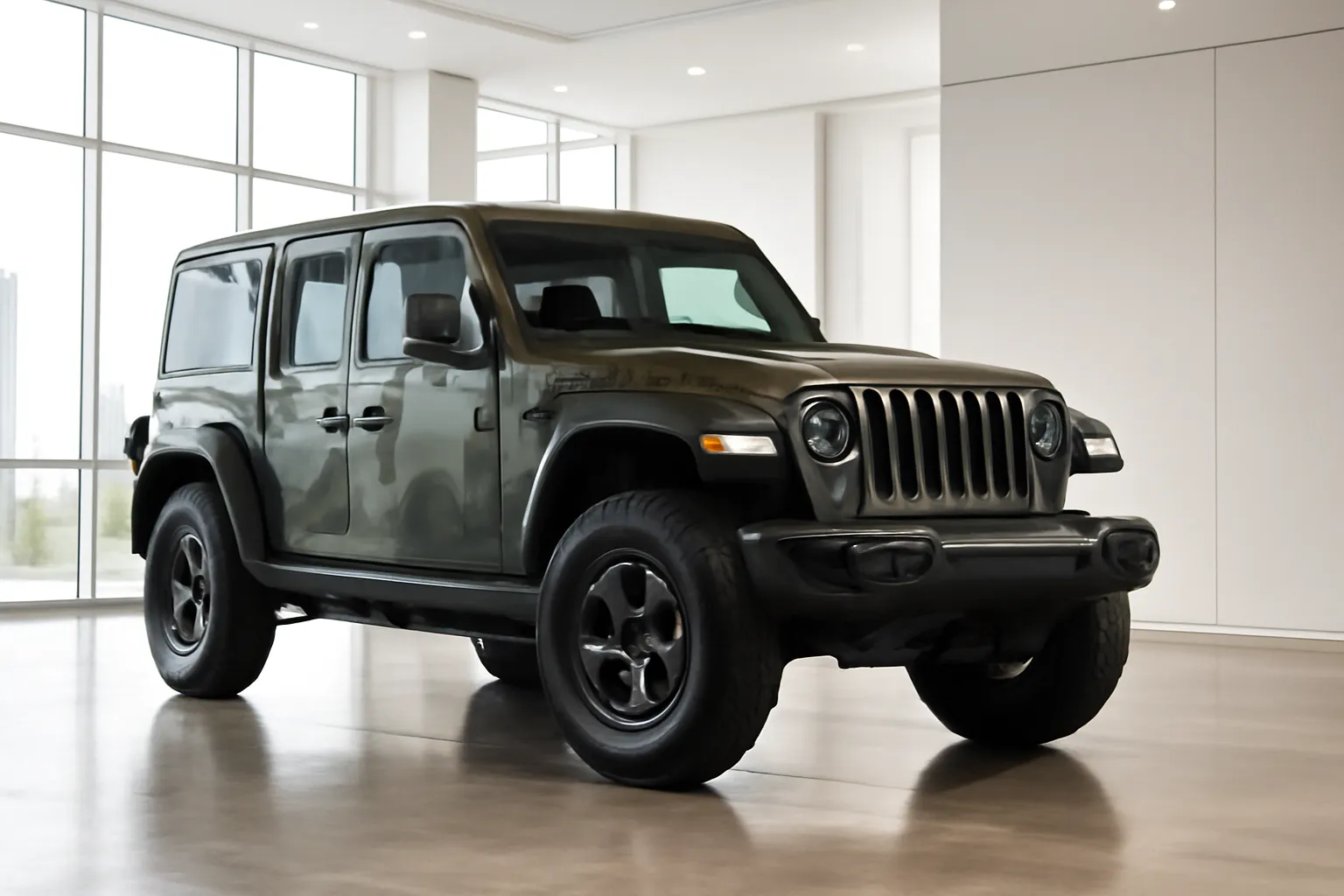 Jeep — illustration éditoriale
