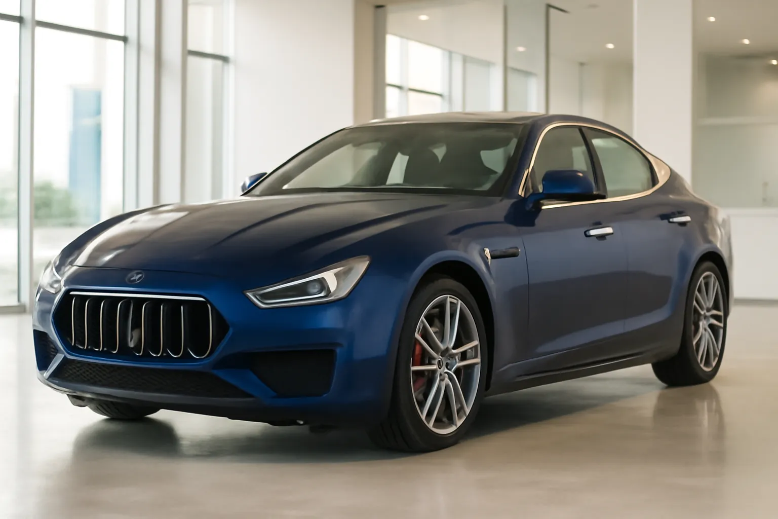 Maserati — illustration éditoriale