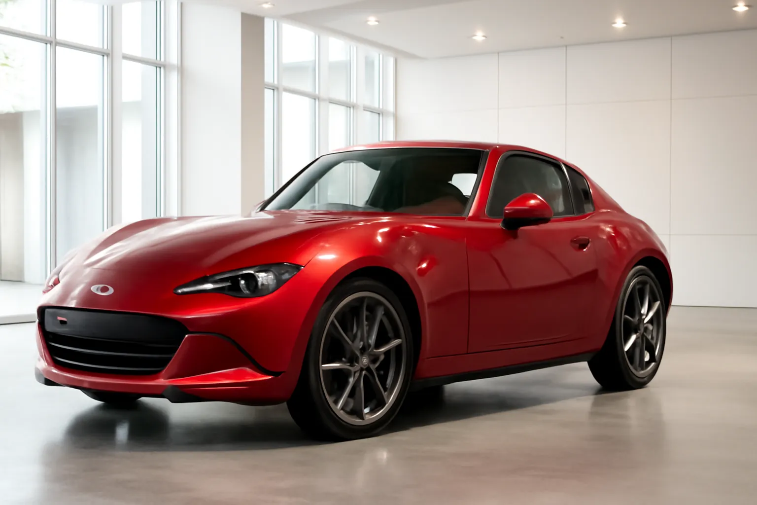Mazda — illustration éditoriale