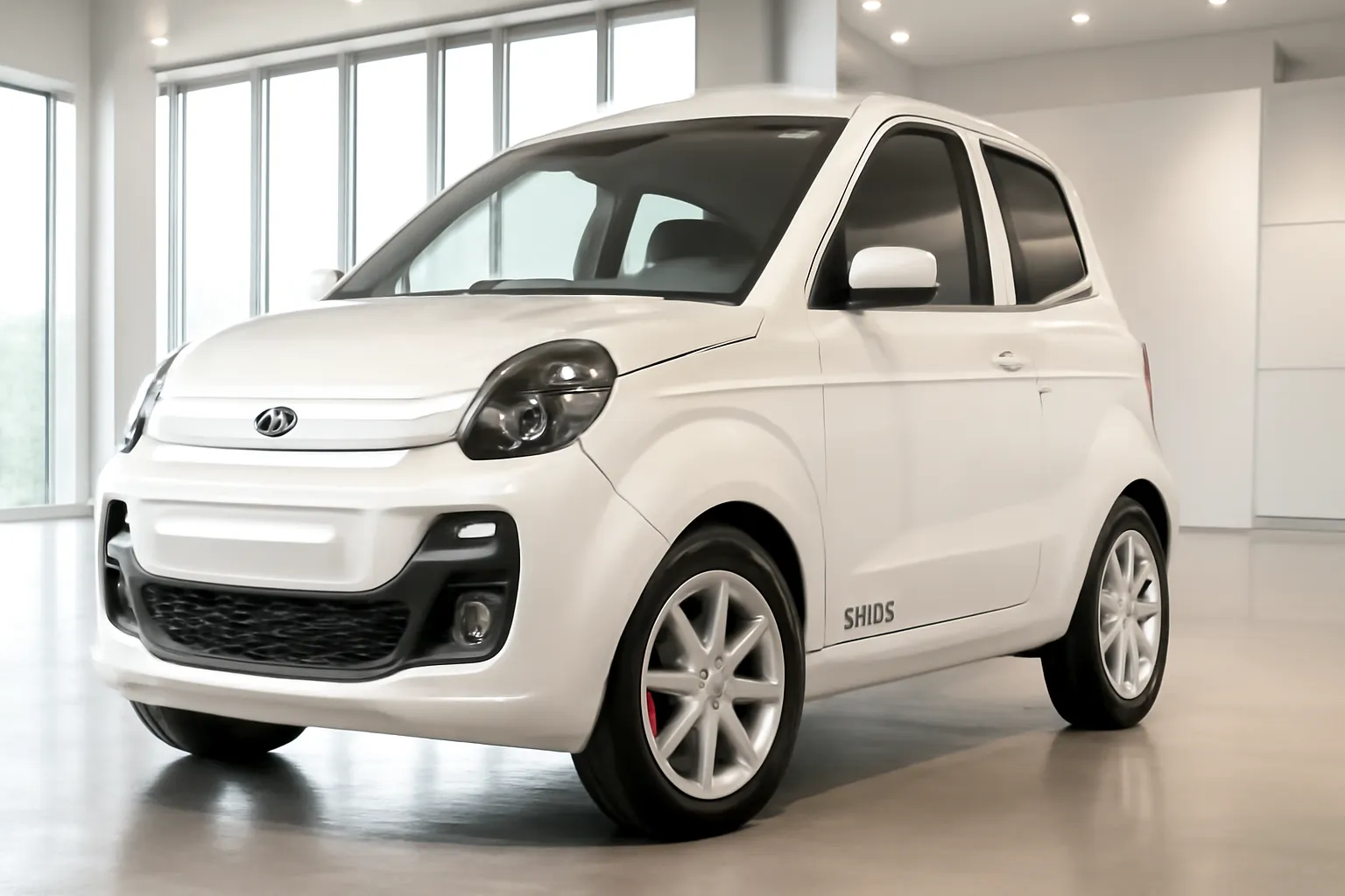 Microcar — illustration éditoriale