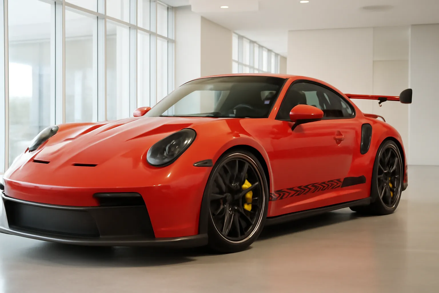 Porsche — illustration éditoriale
