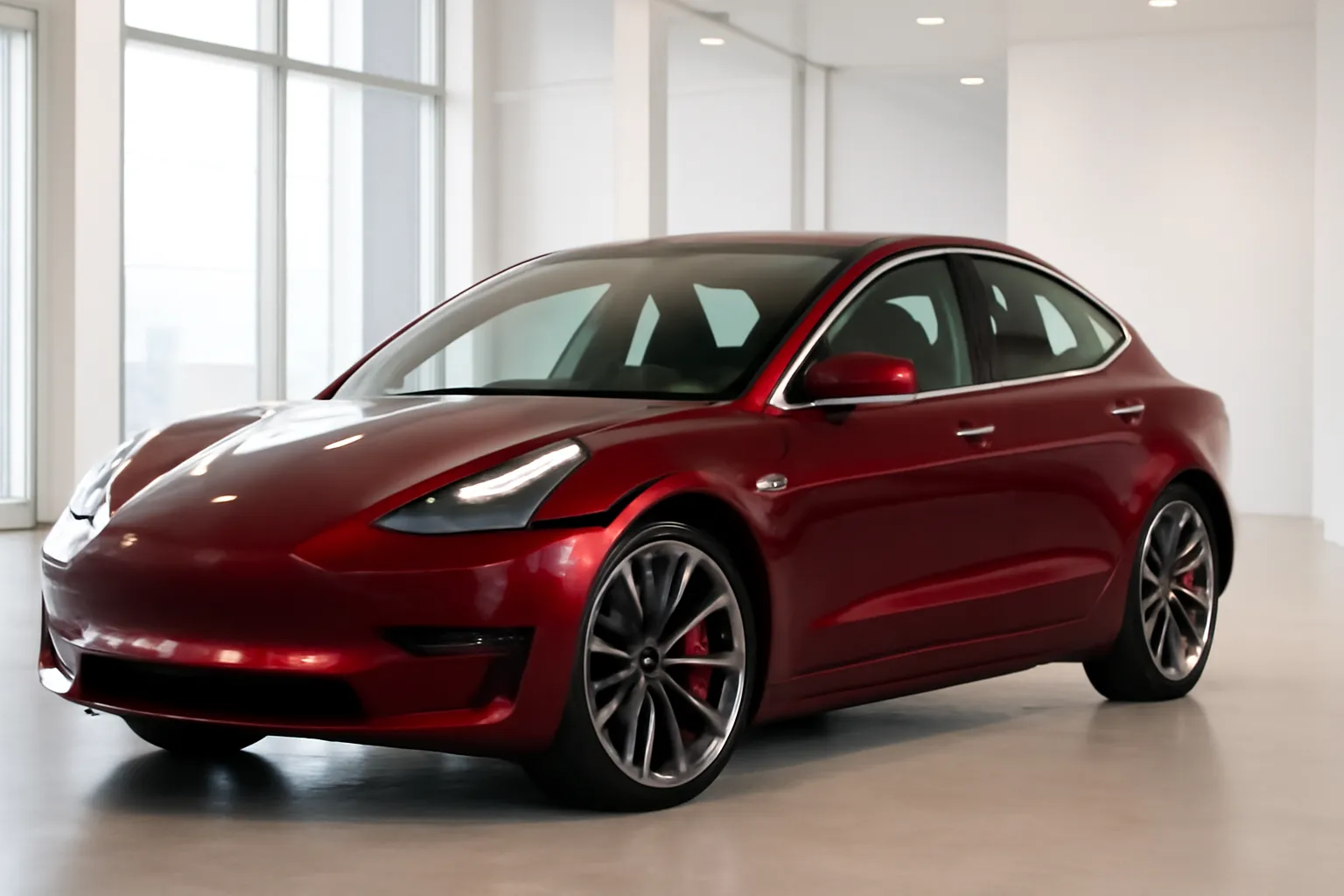 Tesla — illustration éditoriale