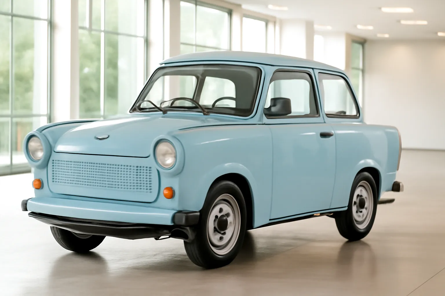 Trabant — illustration éditoriale