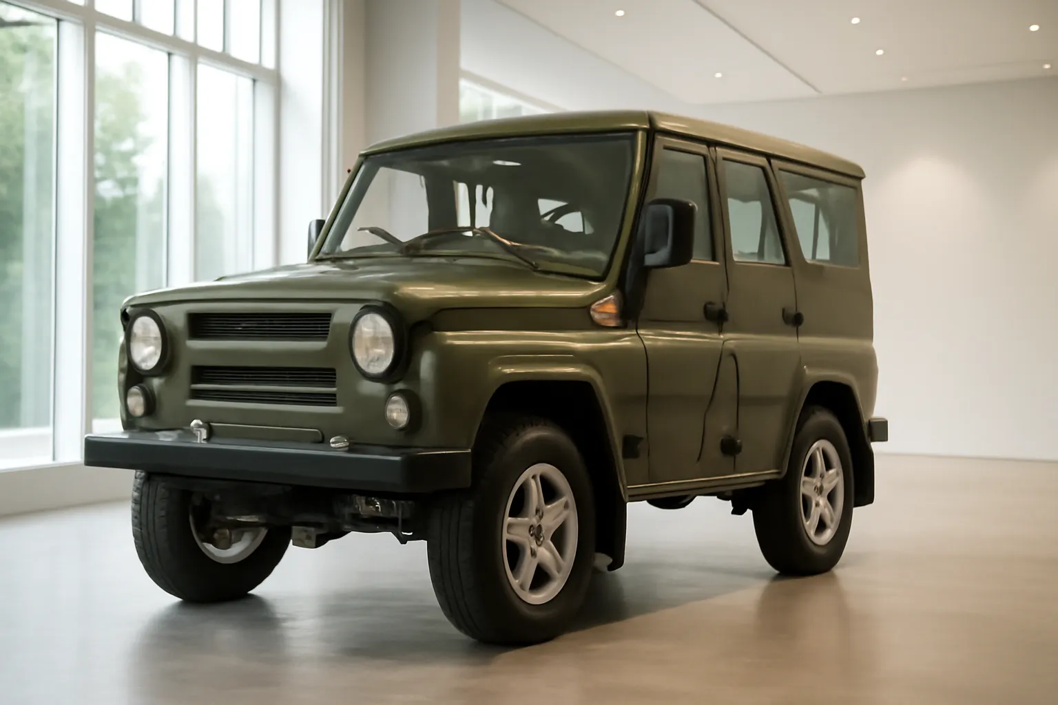 UAZ — illustration éditoriale