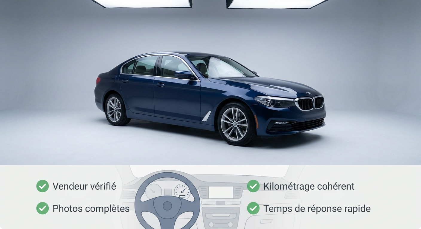 Signaux de fiabilité d'une annonce voiture occasion sur La Centrale