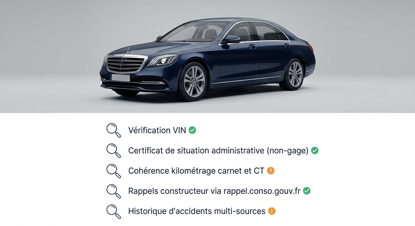 Les 5 contrôles à effectuer avant la signature du certificat de cession et la carte grise