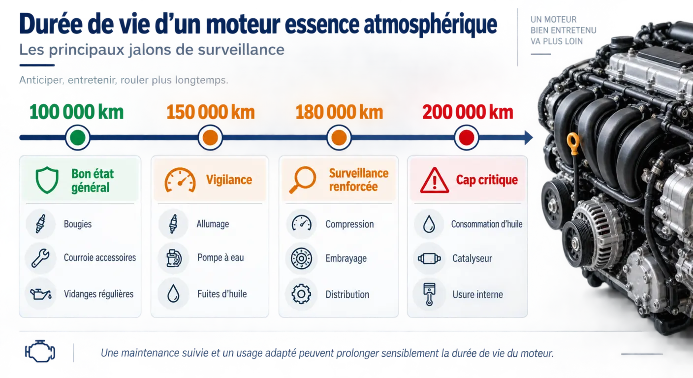 Chronologie des paliers kilométriques de vigilance sur le moteur 1.2 essence de la Hyundai i20