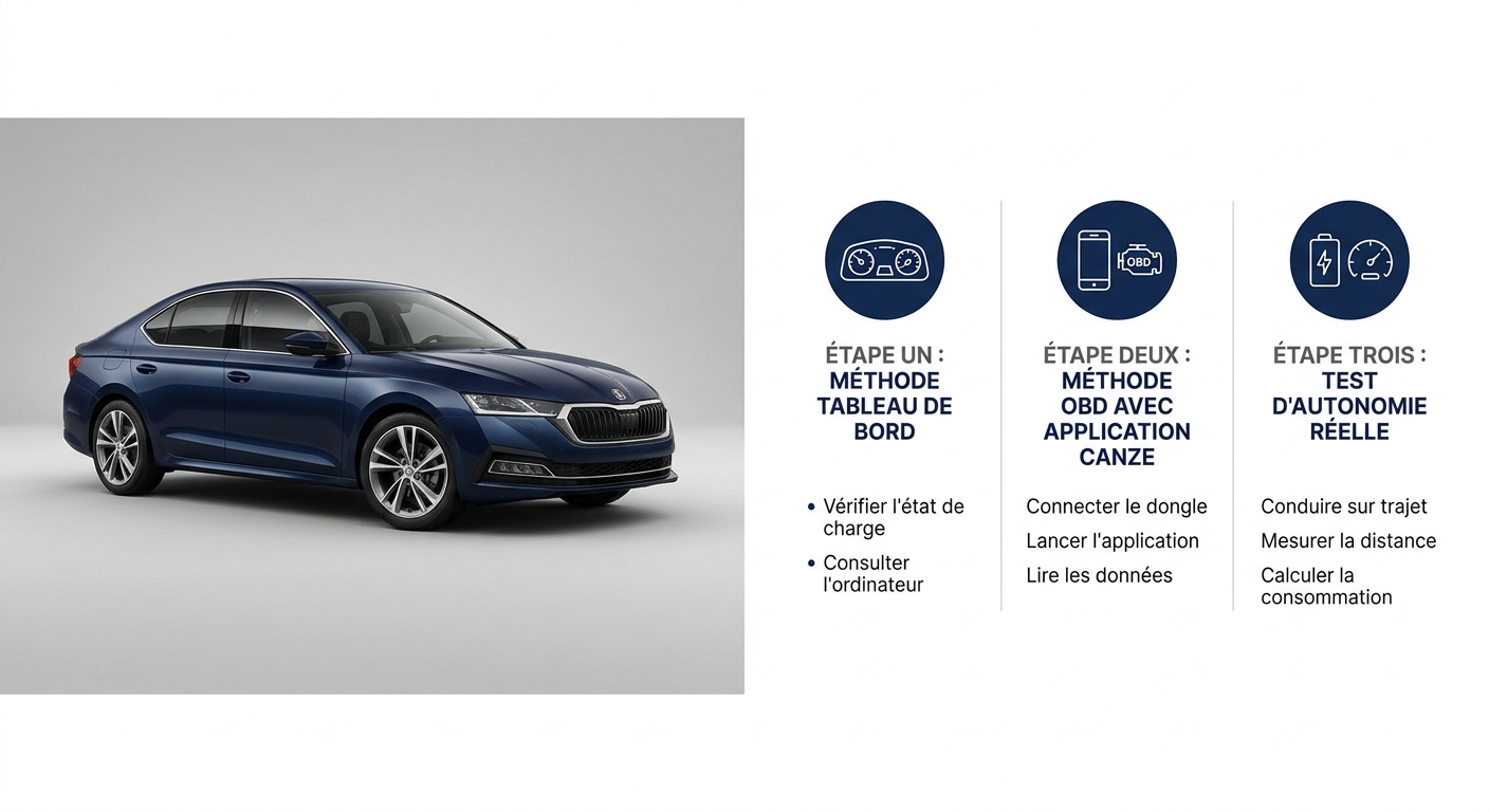 Infographie méthode SoH batterie Renault Zoé occasion en 10 minutes